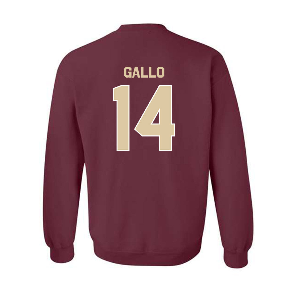 Boston College - NCAA Baseball : Luke Gallo - Classic Shersey Crewneck Sweatshirt-1