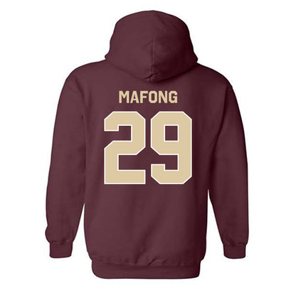 Boston College - NCAA Men's Soccer : Dylan Mafong - Classic Shersey Hooded Sweatshirt-1