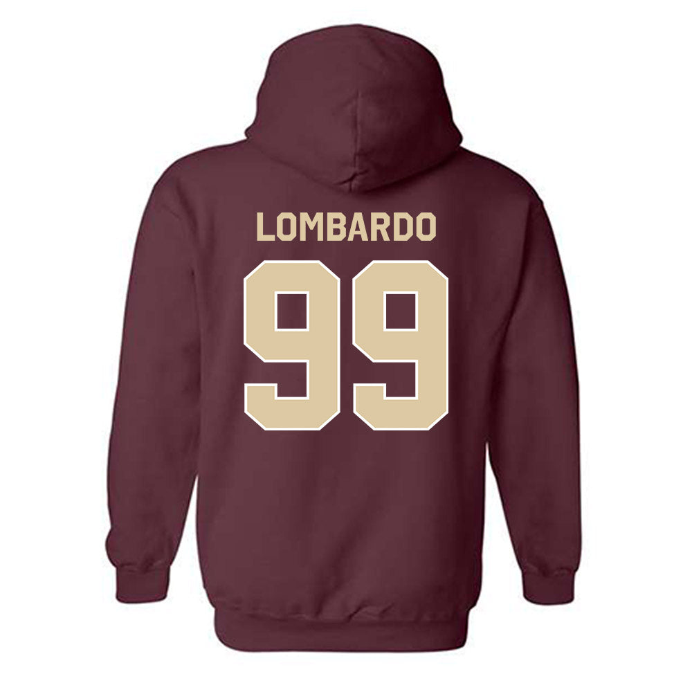 Boston College - NCAA Football : Luca Lombardo - Classic Shersey Hooded Sweatshirt-1