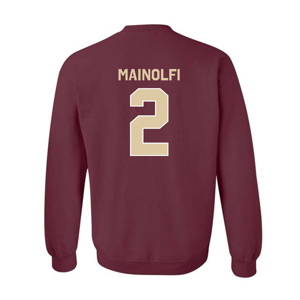 Boston College - NCAA Baseball : Ty Mainolfi - Classic Shersey Crewneck Sweatshirt-1