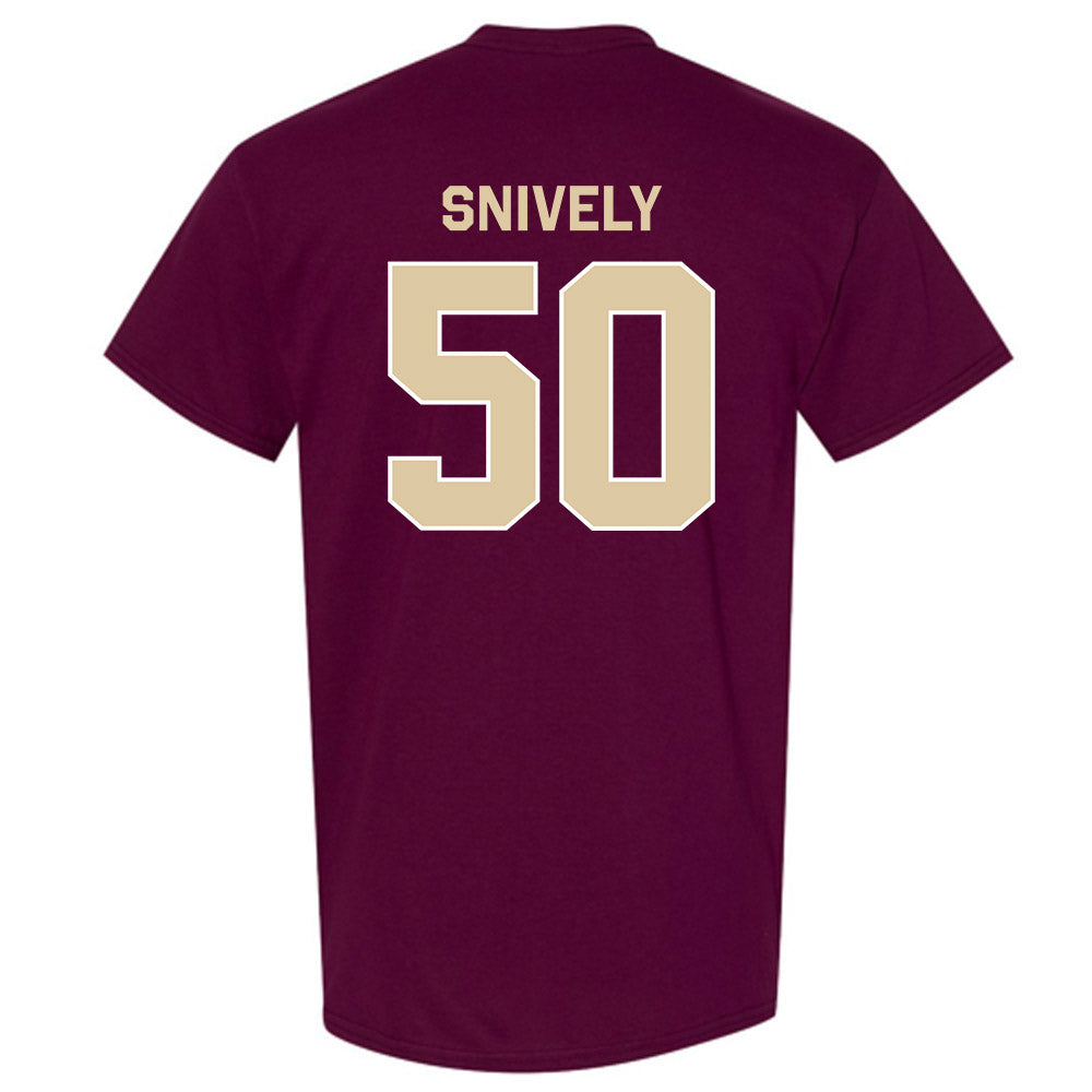 Boston College - NCAA Football : Owen Snively - Classic Shersey T-Shirt-1