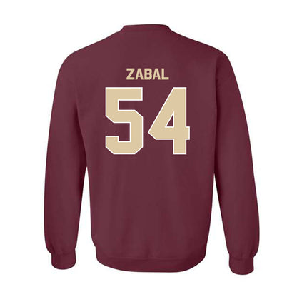 Boston College - NCAA Football : Juan Zabal - Classic Shersey Crewneck Sweatshirt-1