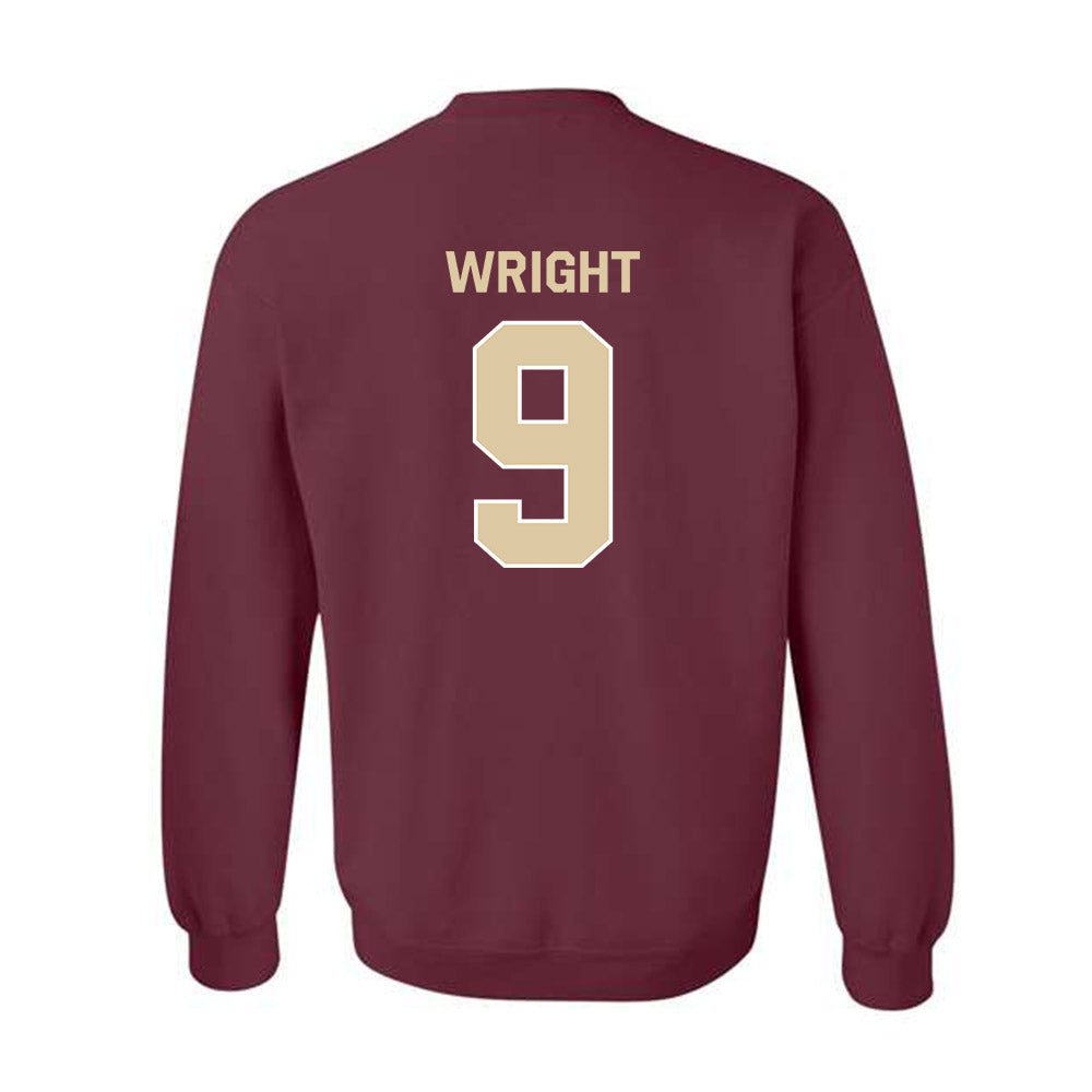 Boston College - NCAA Football : Landon Wright - Classic Shersey Crewneck Sweatshirt-1