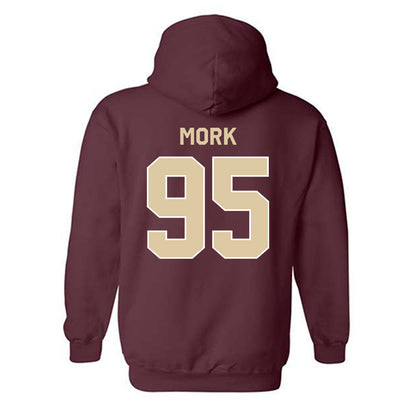 Boston College - NCAA Skiing : Otto Mork - Classic Shersey Hooded Sweatshirt-1