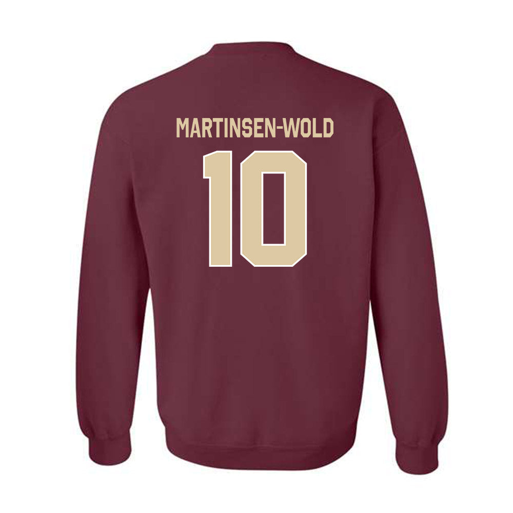 Boston College - NCAA Men's Soccer : Sander Martinsen-Wold - Classic Shersey Crewneck Sweatshirt-1