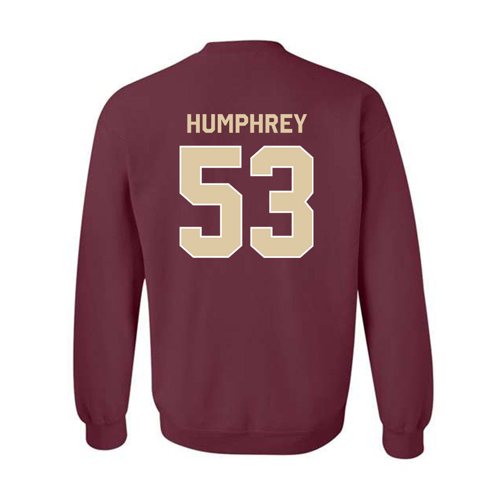 Boston College - NCAA Football : Tre Humphrey - Classic Shersey Crewneck Sweatshirt-1