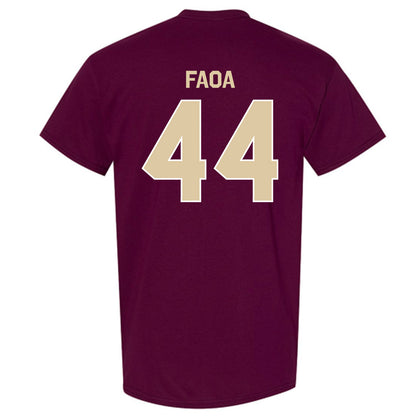 Boston College - NCAA Football : Palaie Faoa - Classic Shersey T-Shirt-1