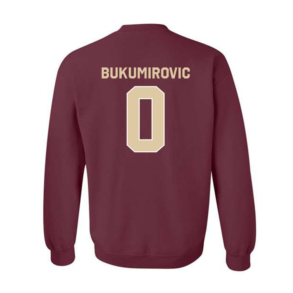 Boston College - NCAA Men's Basketball : Andrija Bukumirovic - Classic Shersey Crewneck Sweatshirt-1