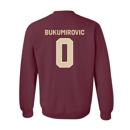 Boston College - NCAA Men's Basketball : Andrija Bukumirovic - Classic Shersey Crewneck Sweatshirt-1