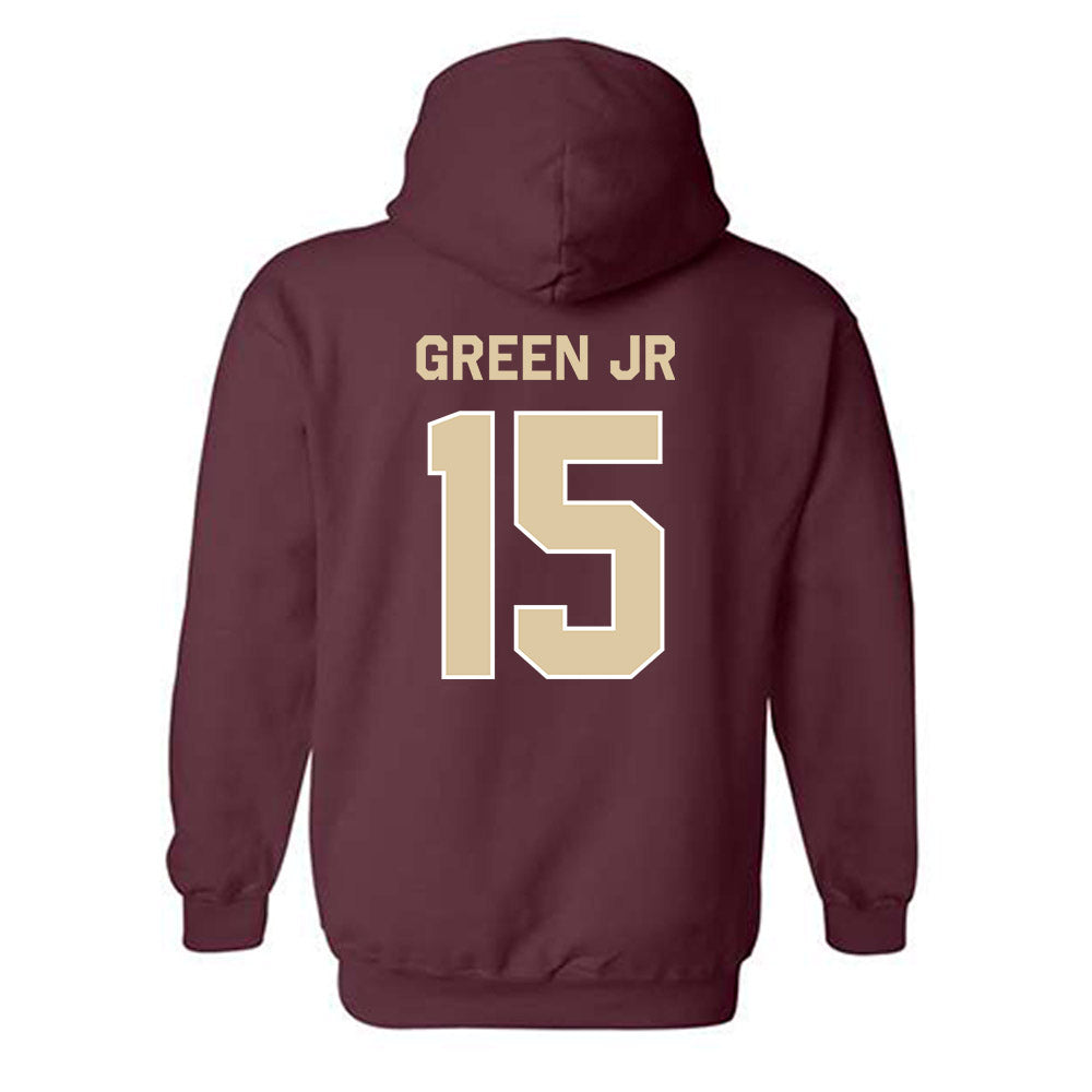 Boston College - NCAA Football : Gerald Green Jr - Classic Shersey Hooded Sweatshirt-1