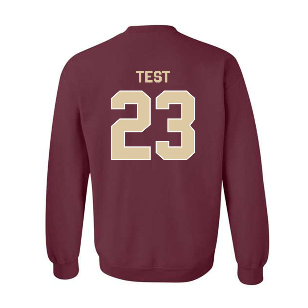 Boston College - NCAA Cheerleading : AT Test - Classic Shersey Crewneck Sweatshirt-1