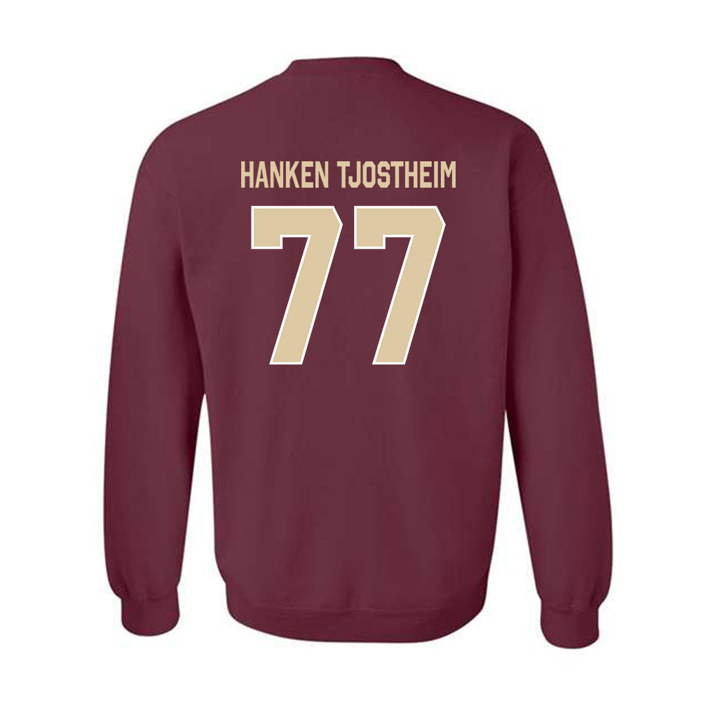 Boston College - NCAA Men's Soccer : Johannes Hanken Tjostheim - Classic Shersey Crewneck Sweatshirt-1