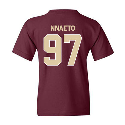 Boston College - NCAA Football : Chuck Nnaeto - Classic Shersey Youth T-Shirt-1