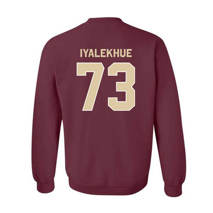 Boston College - NCAA Football : Lawrence Iyalekhue - Classic Shersey Crewneck Sweatshirt-1