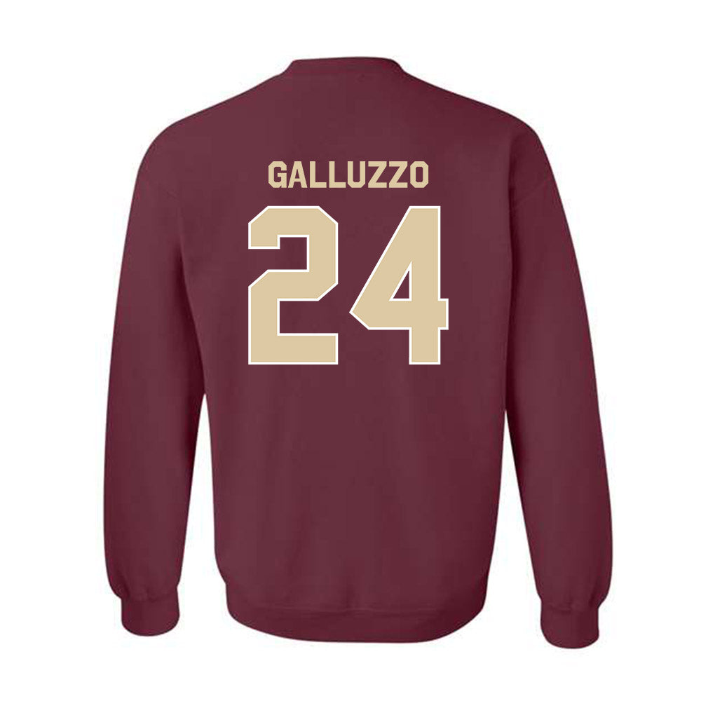 Boston College - NCAA Men's Soccer : Devon Galluzzo - Classic Shersey Crewneck Sweatshirt-1