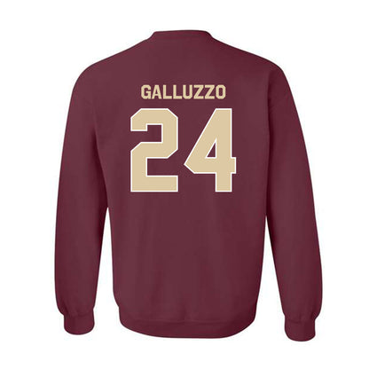 Boston College - NCAA Men's Soccer : Devon Galluzzo - Classic Shersey Crewneck Sweatshirt-1