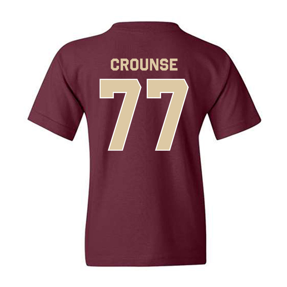 Boston College - NCAA Football : Michael Crounse - Classic Shersey Youth T-Shirt-1