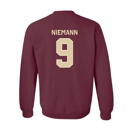 Boston College - NCAA Women's Ice Hockey : Maude Niemann - Classic Shersey Crewneck Sweatshirt-1
