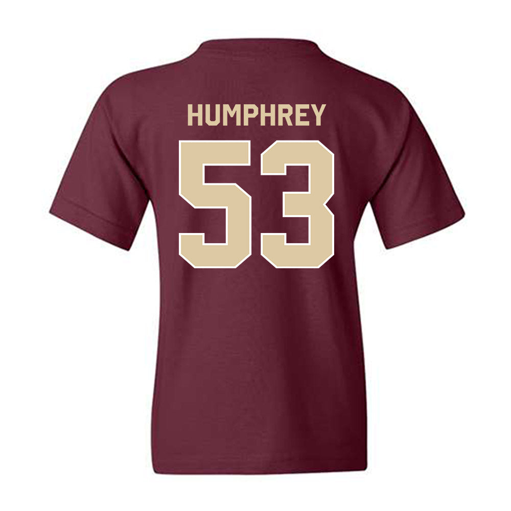 Boston College - NCAA Football : Tre Humphrey - Classic Shersey Youth T-Shirt-1