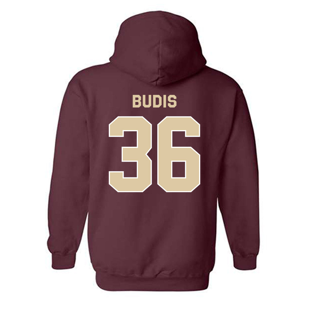 Boston College - NCAA Baseball : Sean Budis - Classic Shersey Hooded Sweatshirt-1