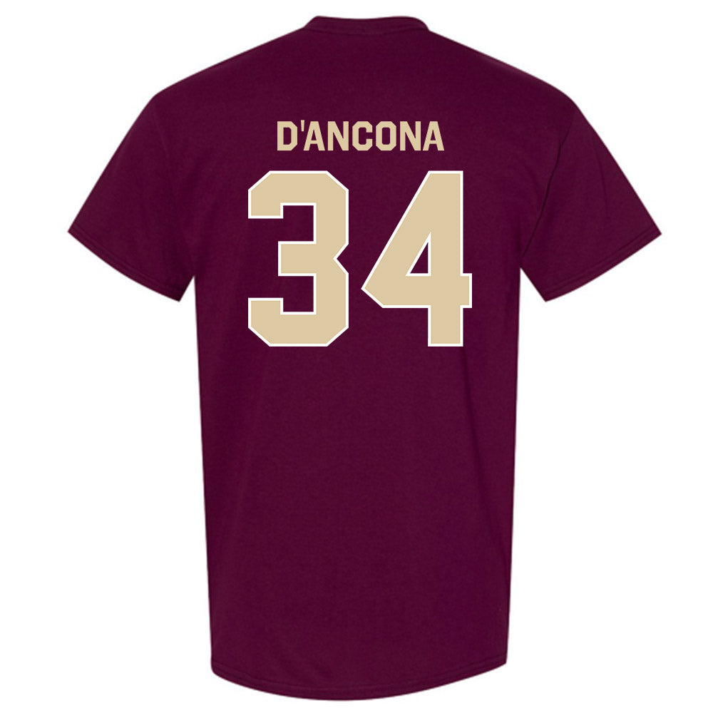 Boston College - NCAA Baseball : Luke D'Ancona - Classic Shersey T-Shirt-1
