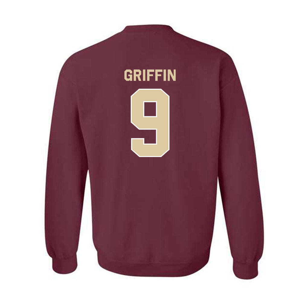 Boston College - NCAA Football : Josiah Griffin - Classic Shersey Crewneck Sweatshirt-1