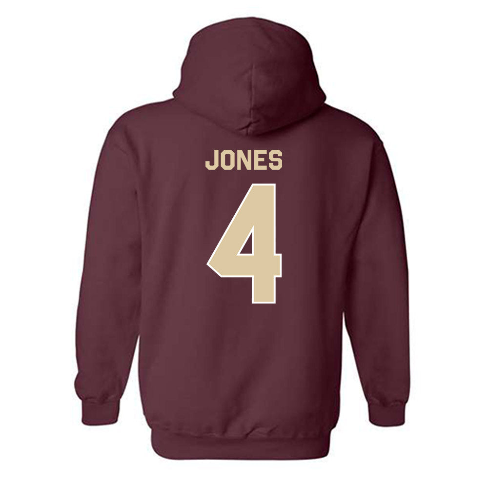 Boston College - NCAA Football : Kris Jones - Classic Shersey Hooded Sweatshirt-1