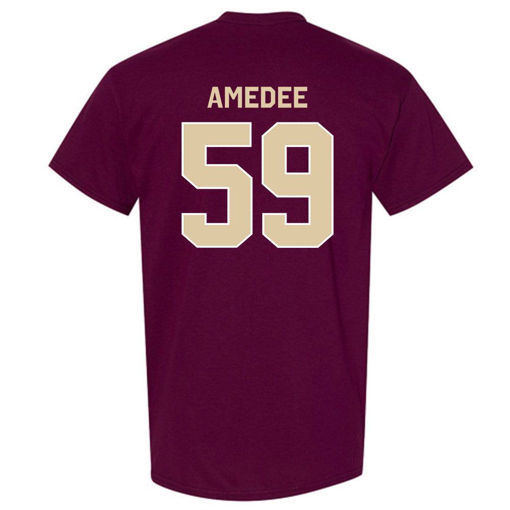 Boston College - NCAA Football : Micah Amedee - Classic Shersey T-Shirt-1
