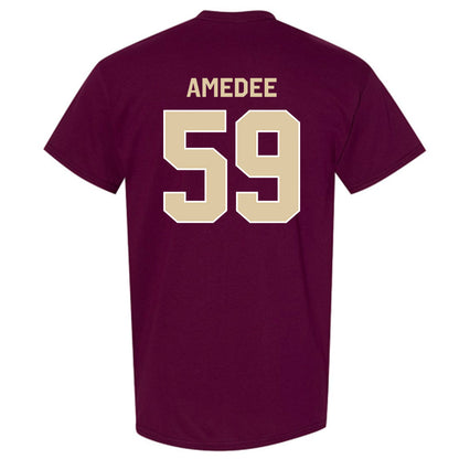 Boston College - NCAA Football : Micah Amedee - Classic Shersey T-Shirt-1