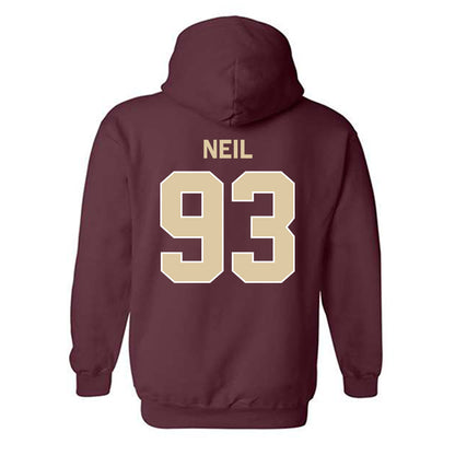 Boston College - NCAA Football : Gavin Neil - Classic Shersey Hooded Sweatshirt-1