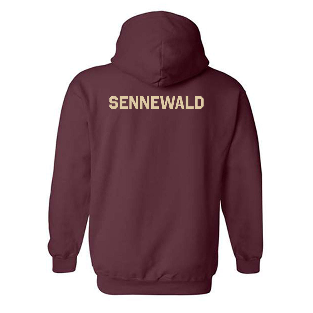 Boston College - NCAA Men's Fencing : Alex Sennewald - Classic Shersey Hooded Sweatshirt-1