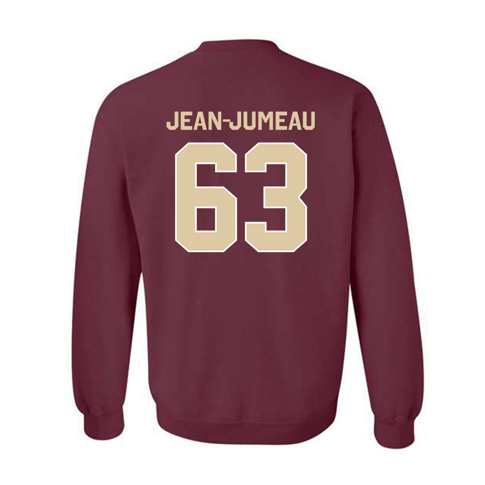 Boston College - NCAA Football : Veguer Jean-Jumeau - Classic Shersey Crewneck Sweatshirt-1
