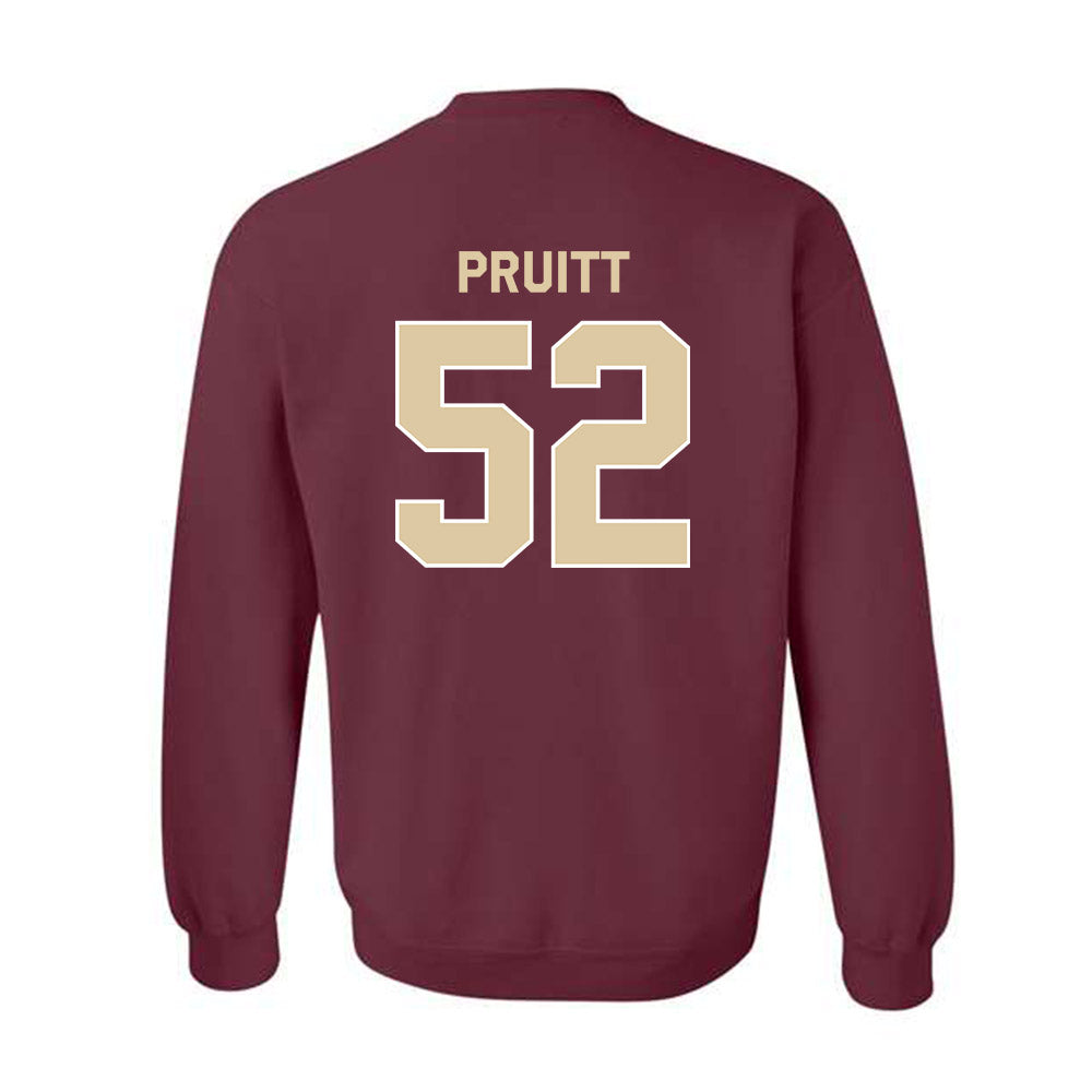 Boston College - NCAA Football : Judah Pruitt - Classic Shersey Crewneck Sweatshirt-1