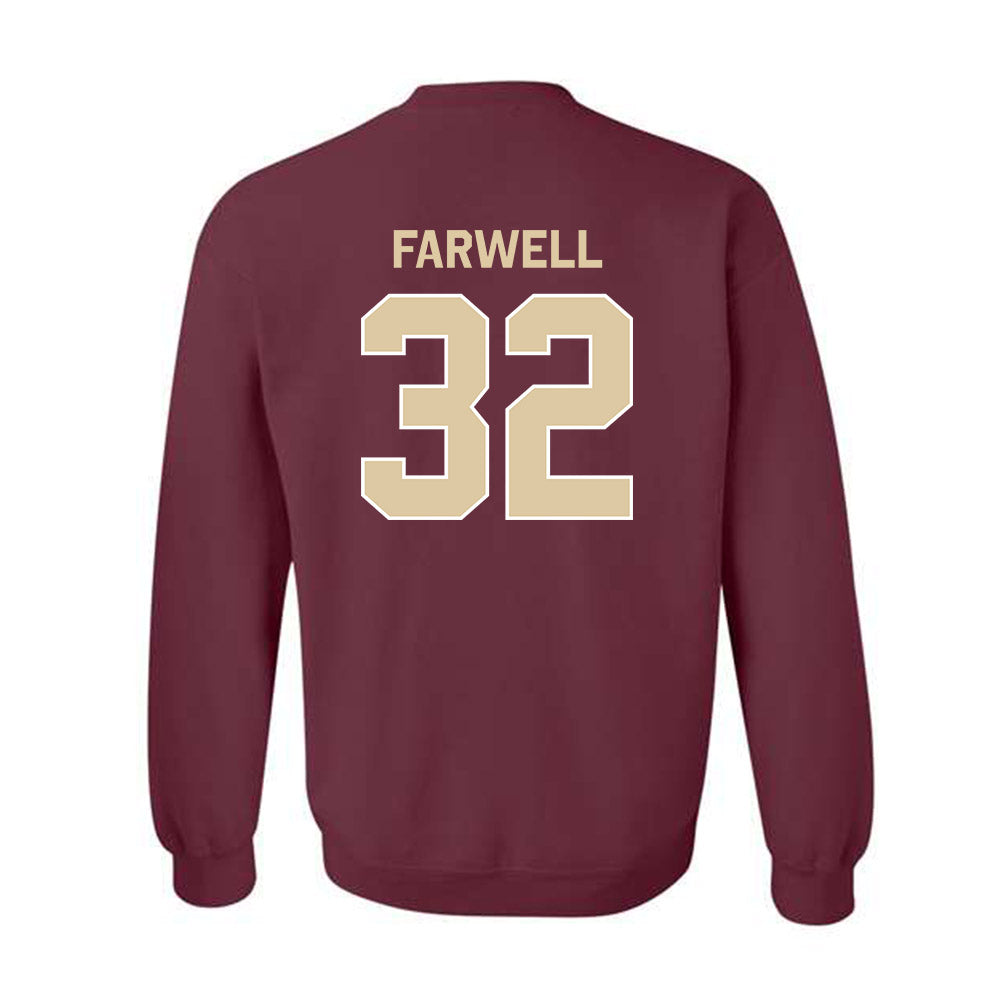Boston College - NCAA Men's Soccer : Aidan Farwell - Classic Shersey Crewneck Sweatshirt-1