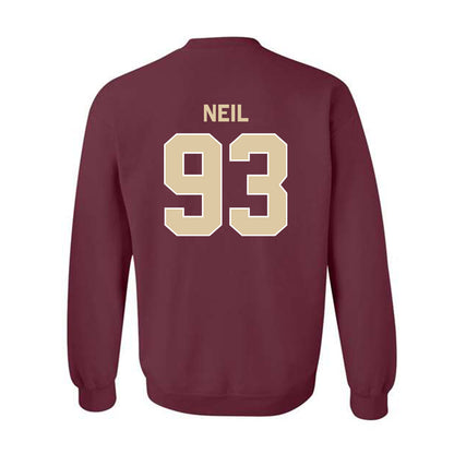 Boston College - NCAA Football : Gavin Neil - Classic Shersey Crewneck Sweatshirt-1