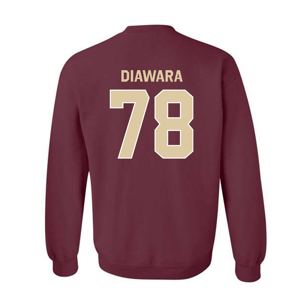 Boston College - NCAA Football : Souleye Diawara - Classic Shersey Crewneck Sweatshirt-1