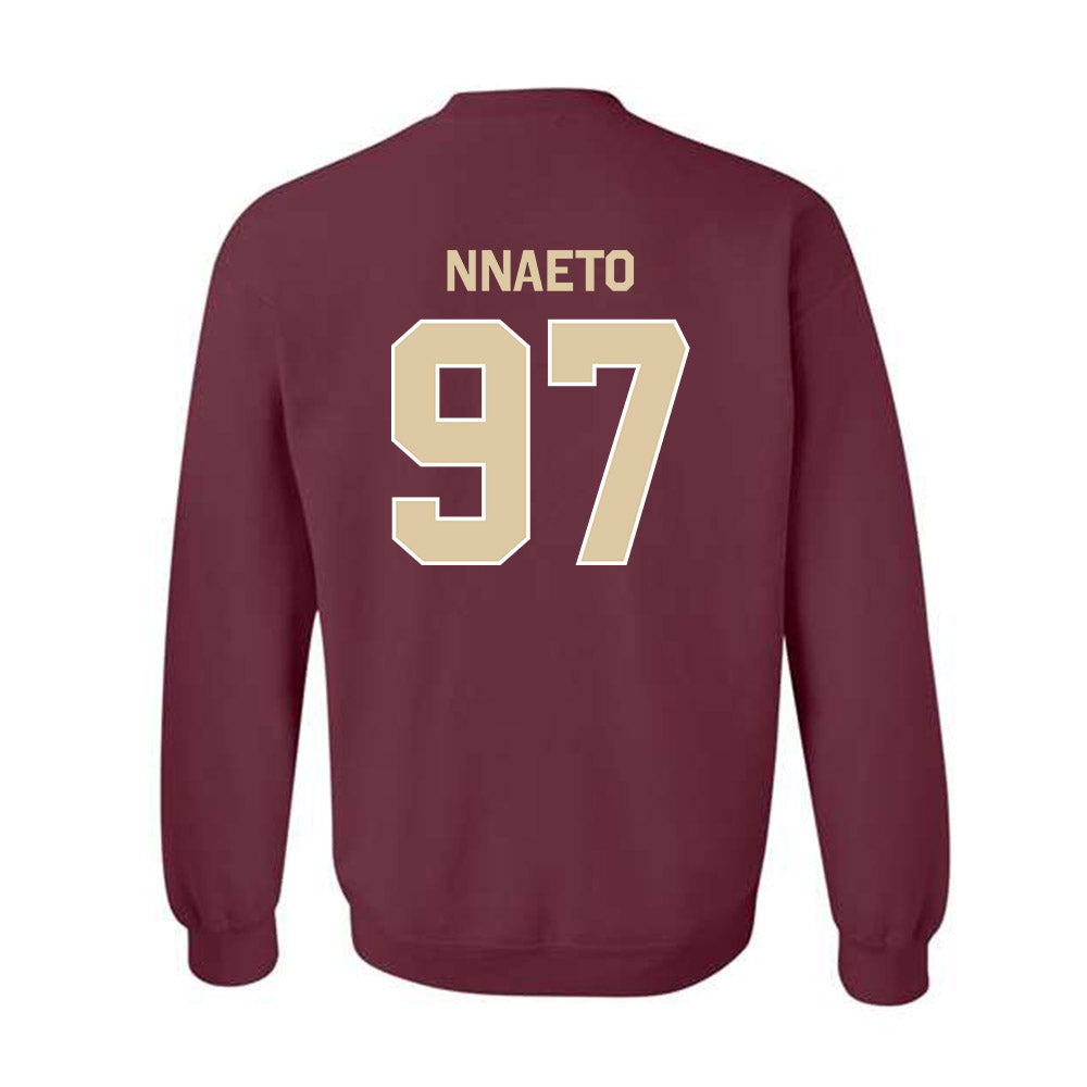 Boston College - NCAA Football : Chuck Nnaeto - Classic Shersey Crewneck Sweatshirt-1