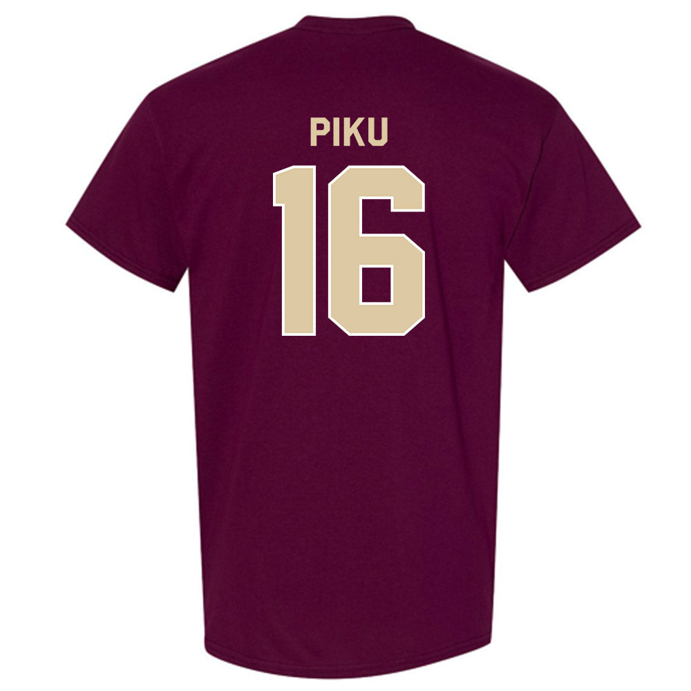 Boston College - NCAA Women's Ice Hockey : Tricia Piku - Classic Shersey T-Shirt-1