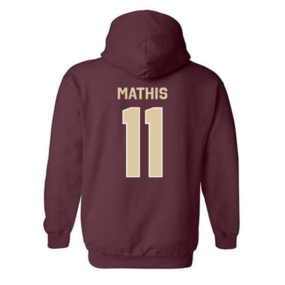 Boston College - NCAA Women's Soccer : Sadie Mathis - Classic Shersey Hooded Sweatshirt-1