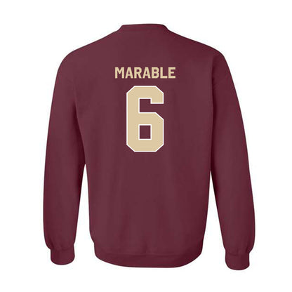 Boston College - NCAA Football : Chris Marable - Classic Shersey Crewneck Sweatshirt-1