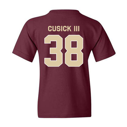 Boston College - NCAA Football : Tommy Cusick III - Classic Shersey Youth T-Shirt-1