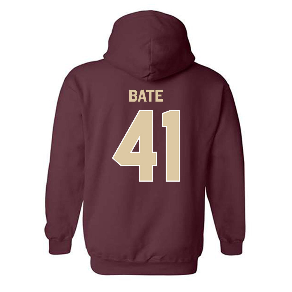 Boston College - NCAA Football : Favor Bate - Classic Shersey Hooded Sweatshirt-1