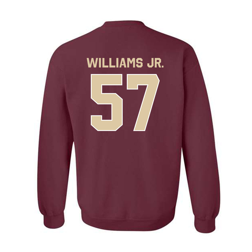 Boston College - NCAA Football : Denzil Williams Jr. - Classic Shersey Crewneck Sweatshirt-1