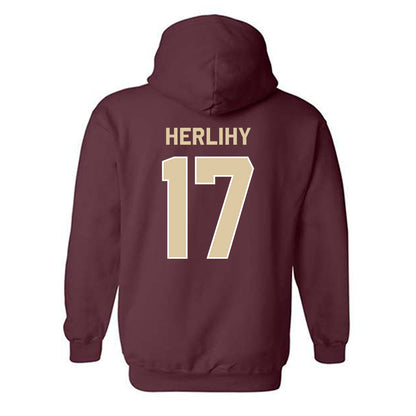 Boston College - NCAA Women's Lacrosse : Lauren Herlihy - Classic Shersey Hooded Sweatshirt-1
