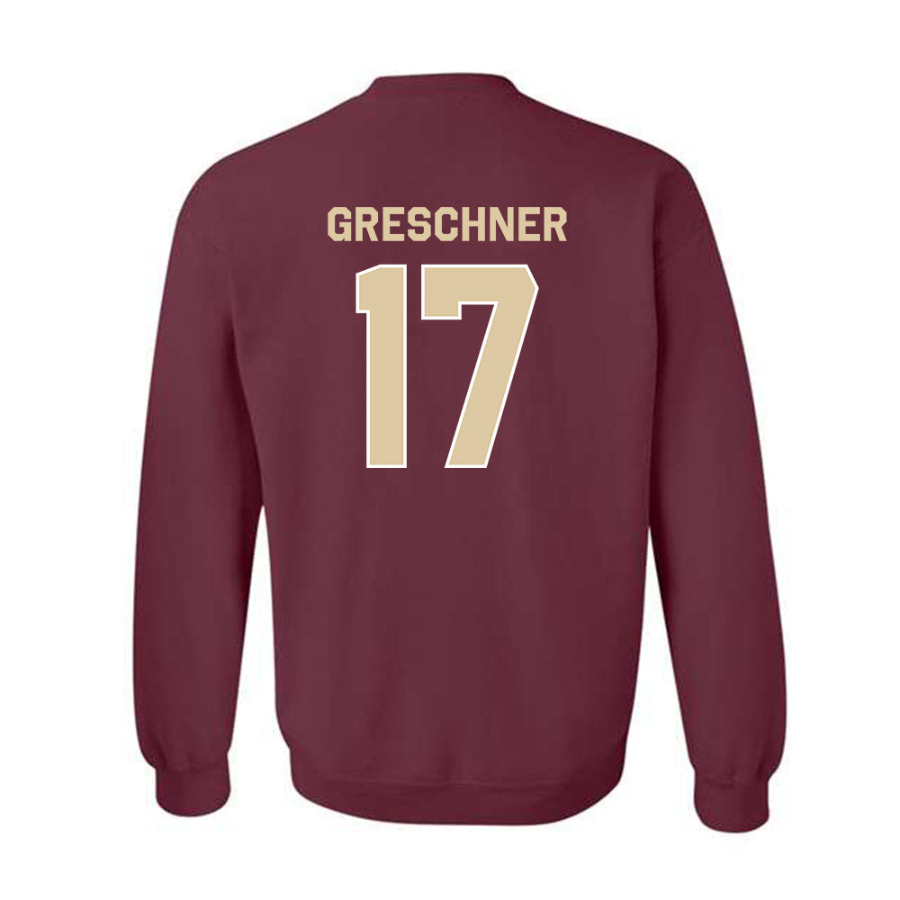 Boston College - NCAA Men's Tennis : Matvey Greschner - Classic Shersey Crewneck Sweatshirt-1
