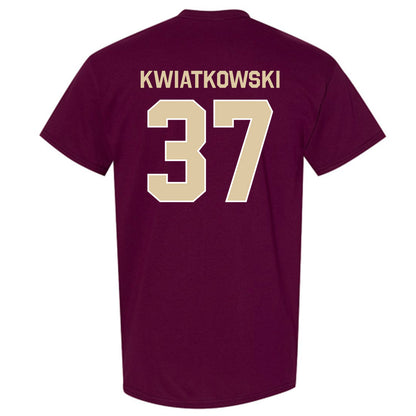 Boston College - NCAA Baseball : John Kwiatkowski - Classic Shersey T-Shirt-1