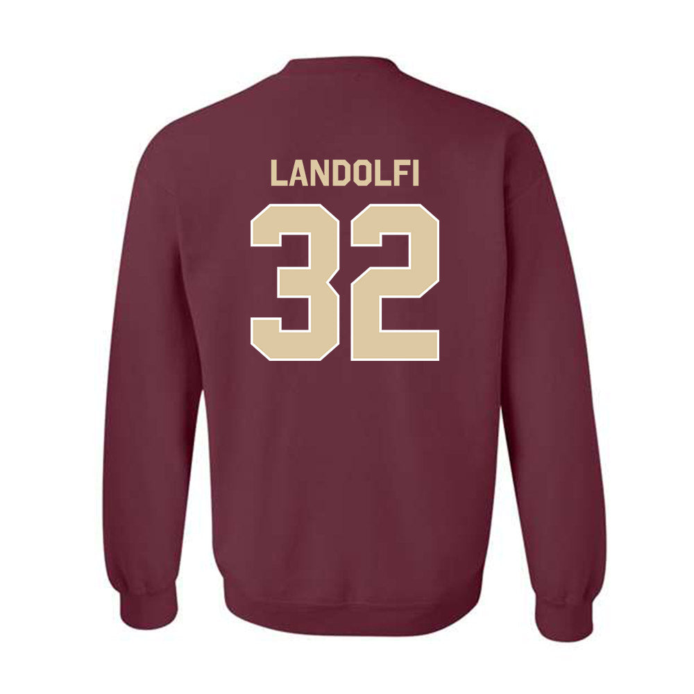 Boston College - NCAA Football : Michael Landolfi - Classic Shersey Crewneck Sweatshirt-1