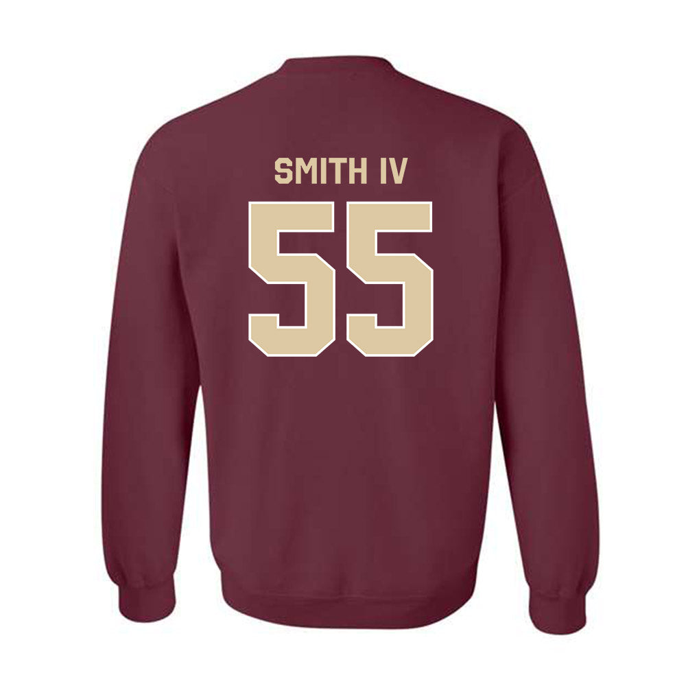 Boston College - NCAA Football : Robert Smith IV - Classic Shersey Crewneck Sweatshirt-1