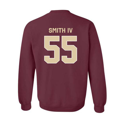 Boston College - NCAA Football : Robert Smith IV - Classic Shersey Crewneck Sweatshirt-1