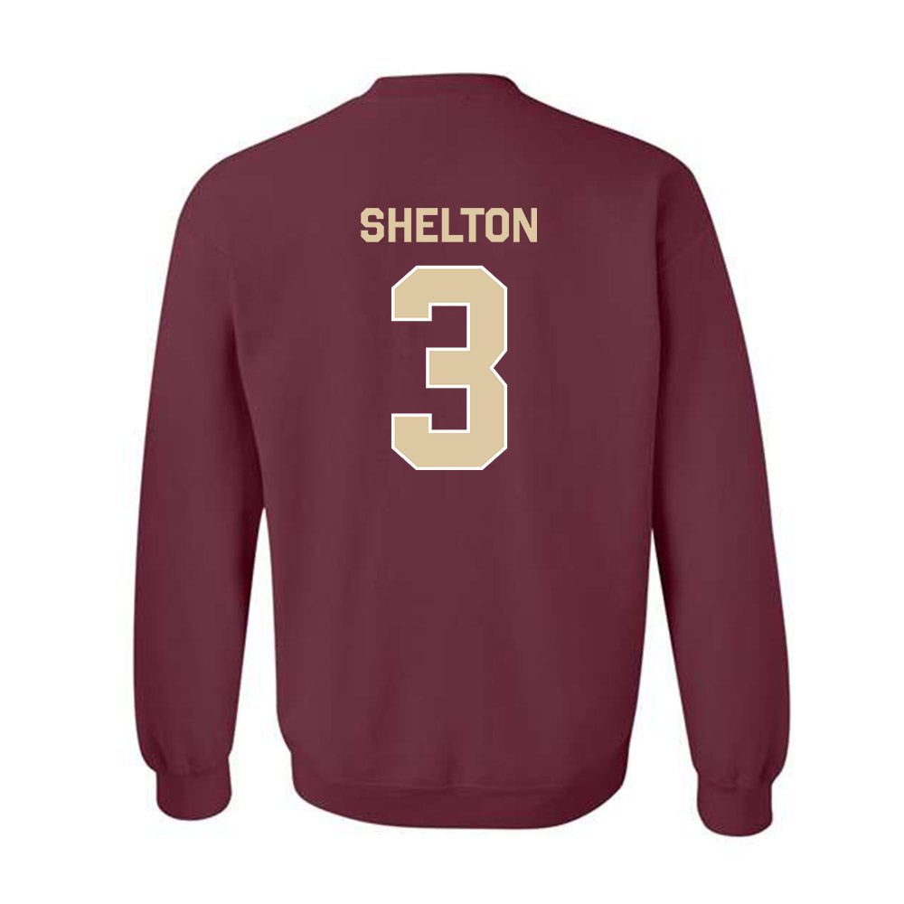 Boston College - NCAA Men's Basketball : Ernest Shelton - Classic Shersey Crewneck Sweatshirt-1